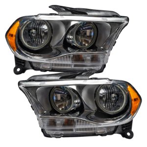 Dodge Durango Headlight Assembly - ORACLE Lighting - SMD Halogen, ColorSHIFT w/ 2.0 Controller - Chrome - `11-`13 Dodge Durango Headlight Assembly - ORACLE Lighting - SMD Halogen, ColorSHIFT w/ 2.0 Controller - Chrome - `11-`13
